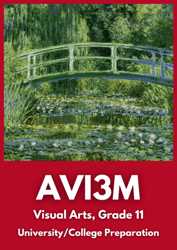 Visual Arts, Grade 11, University/College Preparation (AVI3M)