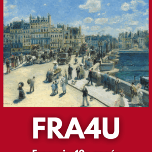 Français, 12e année, cours préuniversitaire (FRA4U)