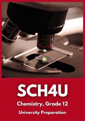 SCH4U Chemistry (Grade 12)